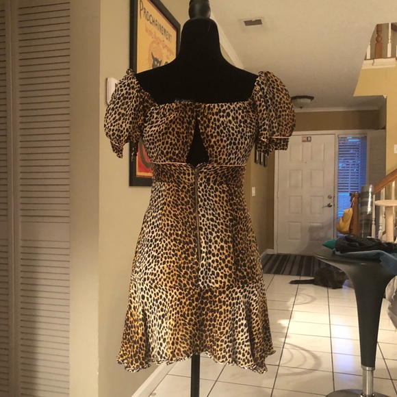 D&G leopard printed off the shoulders dress - Picture 5 of 7